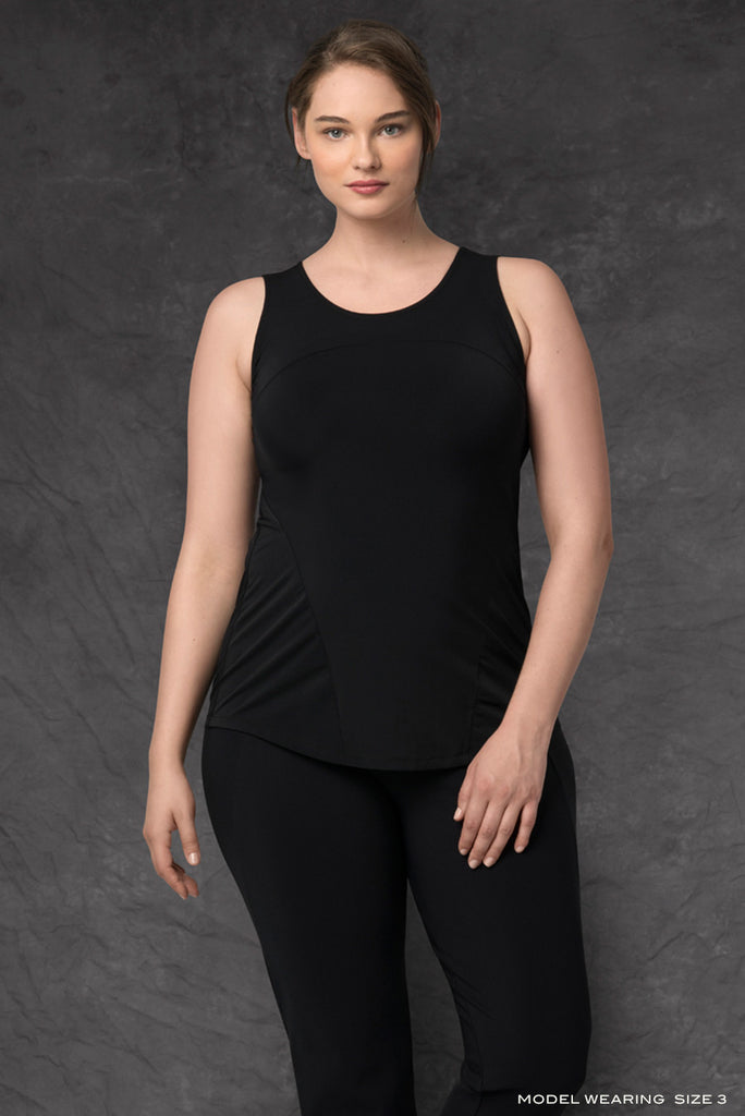 Black Italian Bartlett Tank