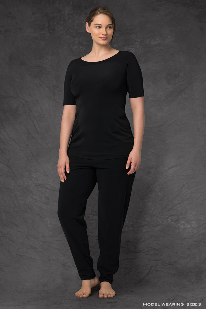 Black Italian Creative Pant