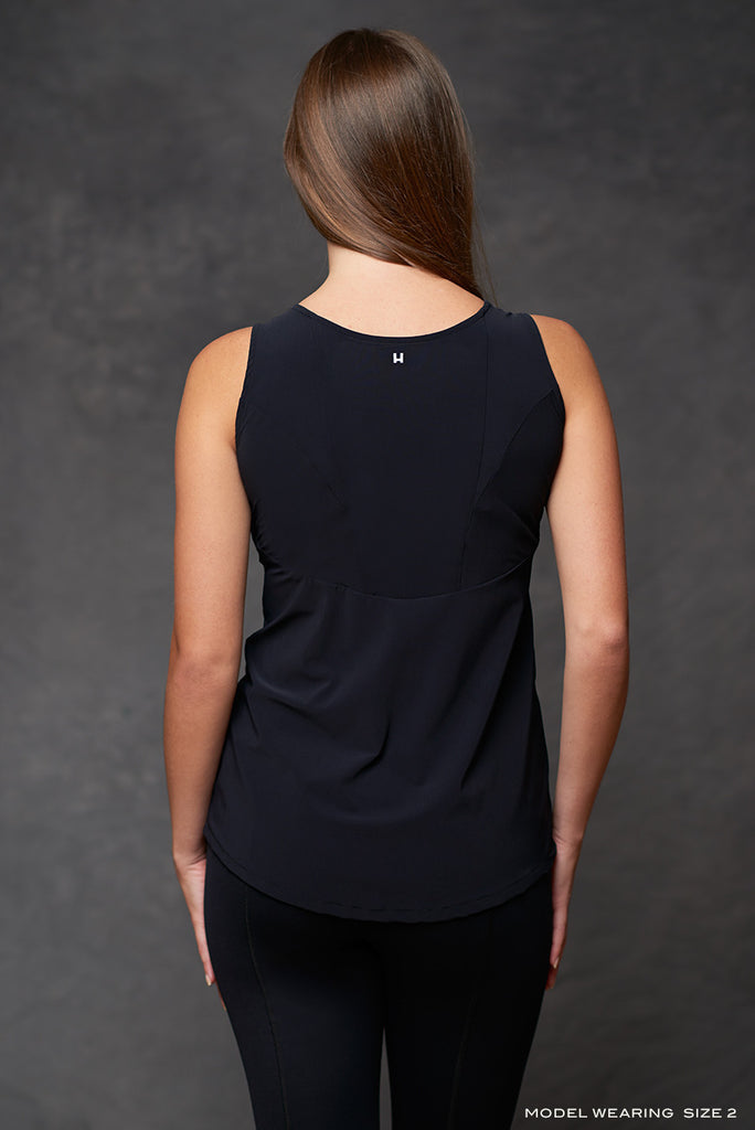 Black Italian Bartlett Tank