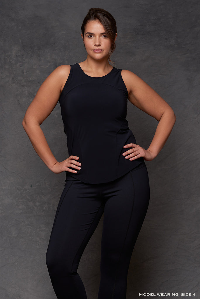 Black Italian Bartlett Tank