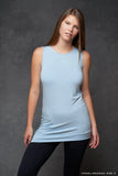 Blue Bamboo Circle Tank