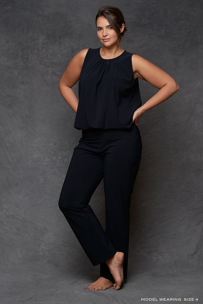 Black Italian Classic Pant