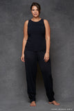 Black Supplex Creative Pant