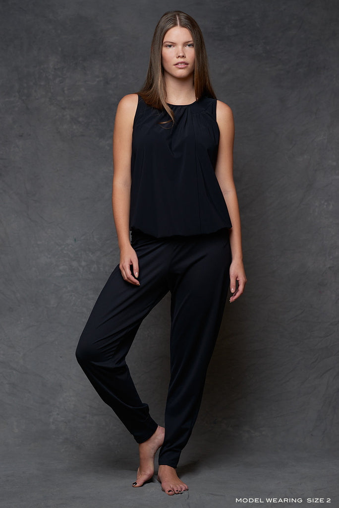 Black Supplex Creative Pant