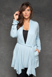 NOHO Blu Drape Jacket